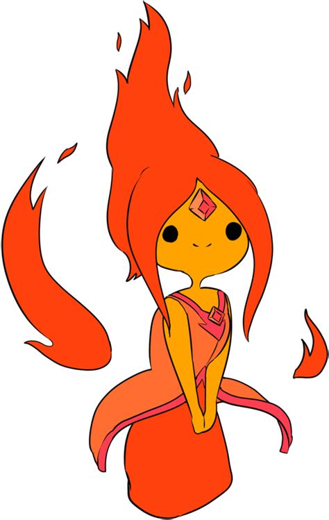 Adventure Time Flame Princess Cartoon Character Magical Powers