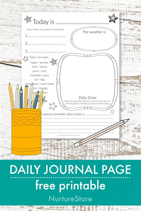 Adventures In Guided Journaling Printable Journal Pages For Kids Kids Journal Journal