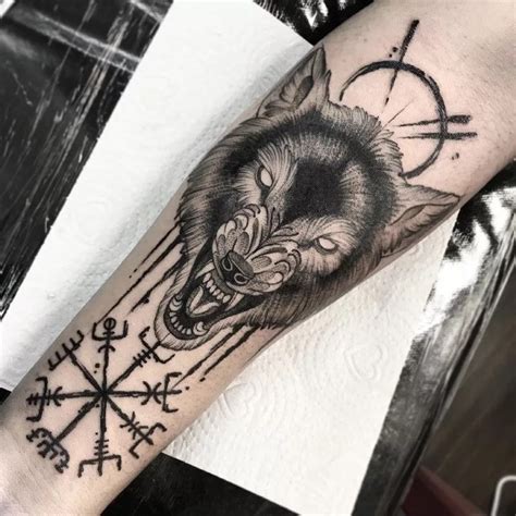 Aggregate More Than 74 Norse Fenrir Tattoo Designs Latest In Cdgdbentre