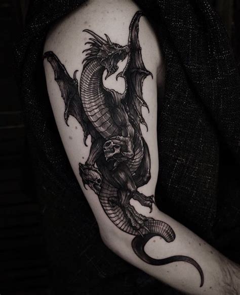 Aggregate More Than 80 European Dragon Tattoo Designs Best In Coedo Com Vn