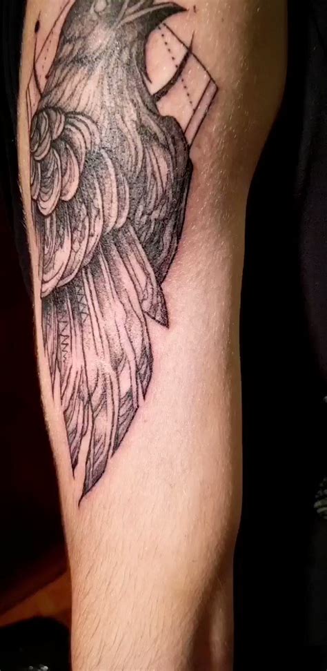 Aggregate More Than 82 Raven Tattoos For Guys Latest In Cdgdbentre