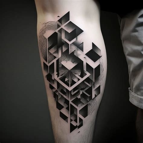 Aggregate More Than 86 Geometric Style Tattoo Latest In Coedo Com Vn