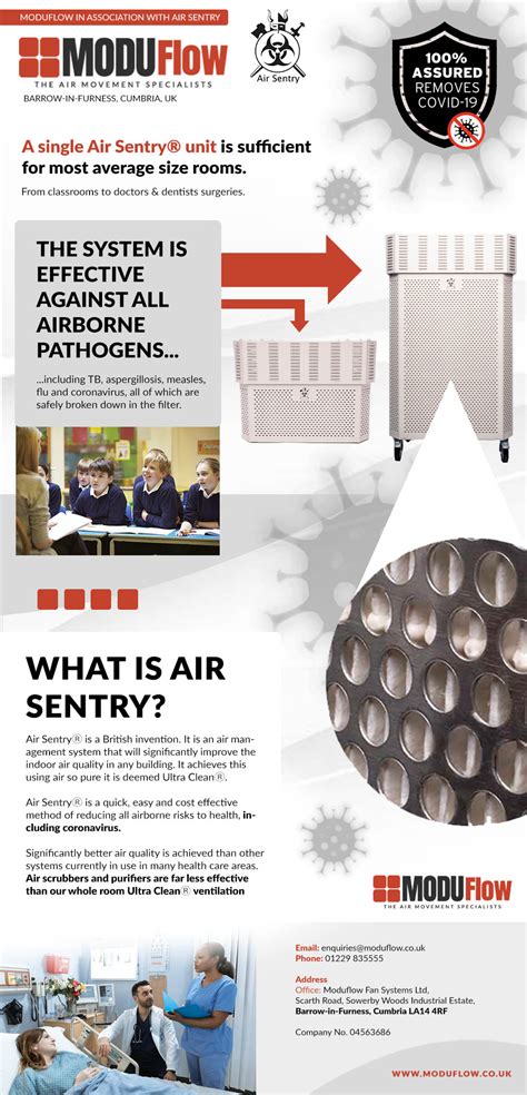 Air Sentry Uk Air Sentry Distributors Moduflow Fan Systems Ltd