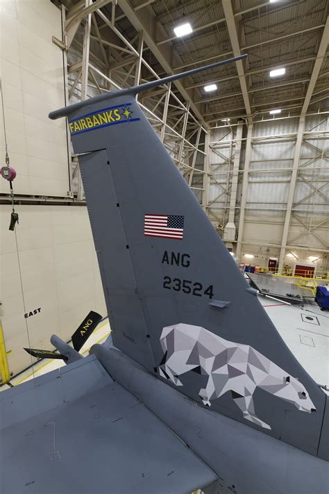 Alaska Air National Guard 168Th Wing Dedicates Kc 135 Flagship In Honor Of Fairbanks Community