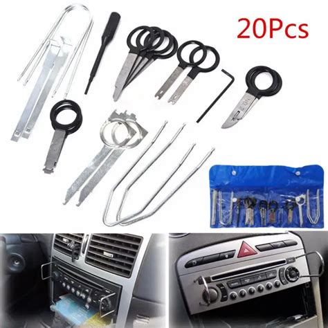 Aliexpress Com Buy 20Pcs Car Stereo Radio Removal Tool Key Kit For