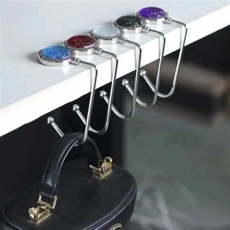 Aliexpress Com Buy 2Pcs Portable Fashion Table Hook Round Handbag