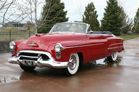 All American Classic Cars 1950 Oldsmobile 98 Deluxe 2 Door Convertible