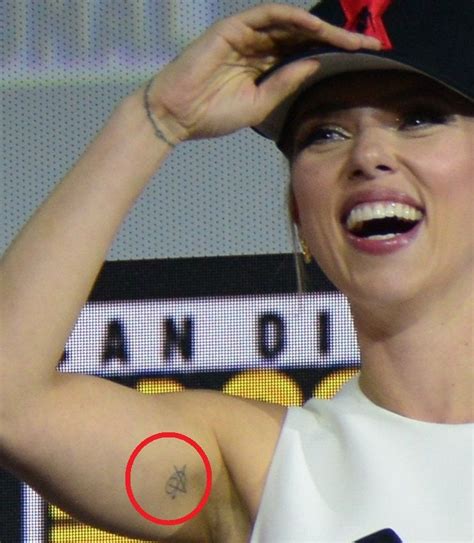 All Of Scarlett Johansson S Tattoos And Their Meanings