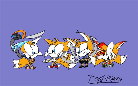 All Tails From Sonic Prime Sonic The Hedgehog Amino