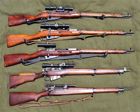 Allied Sniper Rifles Of Wwii X Post R Wwiiguns R Guns