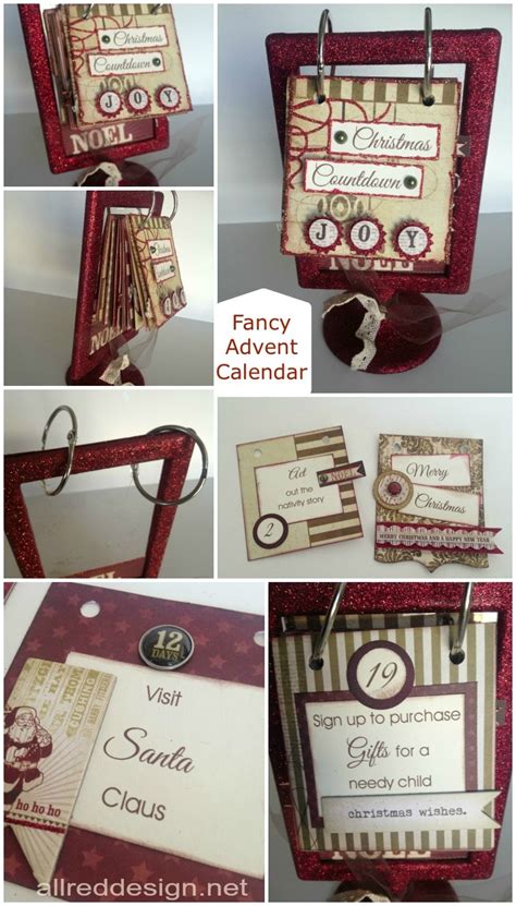 Allred Design Blog Two Diy Christmas Countdown Advent Calendars