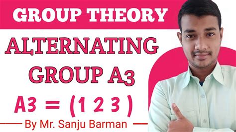 Alternating Group A3 Explained