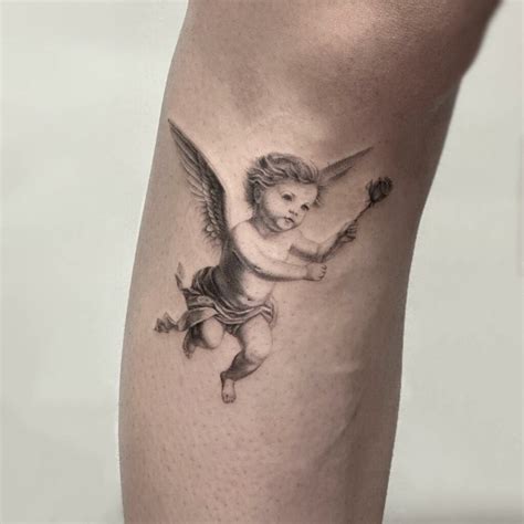 Amazing Cherub And Baby Angel Tattoo Designs And Meanings To Inspire In 2024