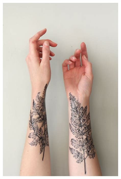 Amazing Leaf Wrist Tattoo Like Repin Amp Follow Leaftattoo Leaftattoodesign