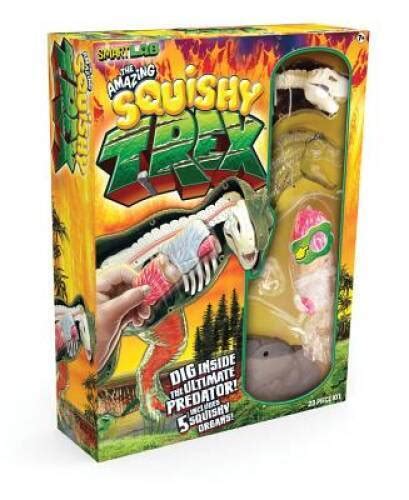 Amazing Squishy T Rex Exploration Fossil Toys Switched