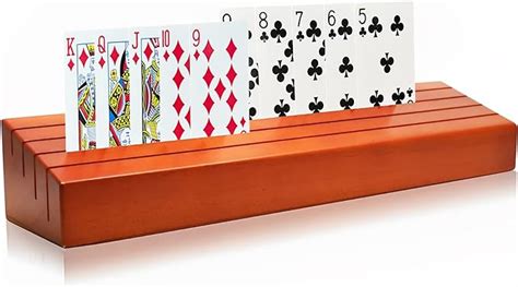 Amazon Com Card Deck Stand Set Of 2 Playing Cards Holder For Kids