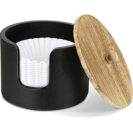 Amazon Com Coffee Filter Holder For Counter Farmhouse Rustic Wooden