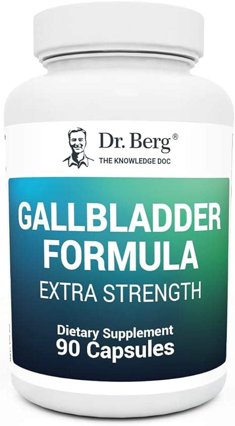 Amazon Com Dr Berg S Gallbladder Formula W Purified Bile Salts 90