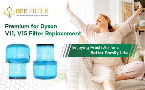 Amazon Com Dyson V15 Filter 3 Premium Filters Replacement Compatible With Dyson V15 Detect