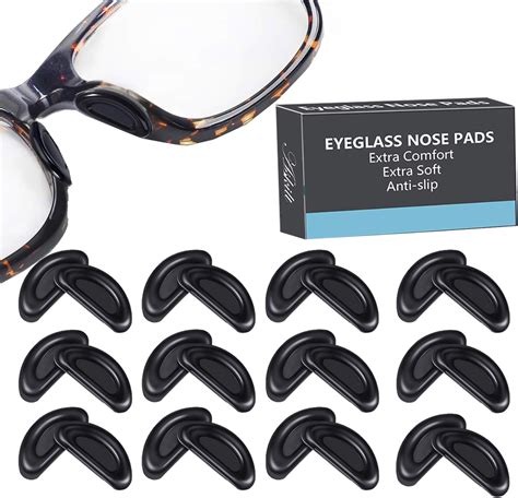 Amazon Com Eyeglass Nose Pads Adhesive Anti Slip Nose Pads Soft