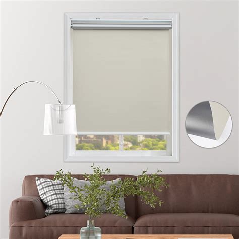 Amazon Com Grandekor Window Blackout Blinds Room Darkening Shade Roller Shades For Bedroom