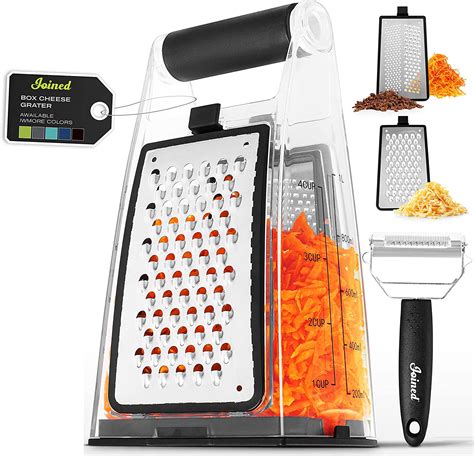 Amazon Com Joined Cheese Grater With Container Box Grater Cheese