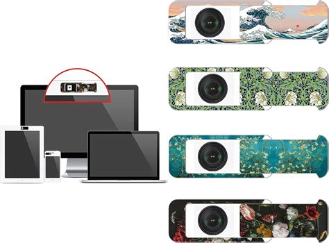 Amazon Com Mokiwala Laptop Camera Cover Slide 4 Pack Webcam Cover For Laptop Computer Macbook Pro Ipad Imac Tablet Iphone And More Accessories Protecting Privacy Security Dragon Electronics