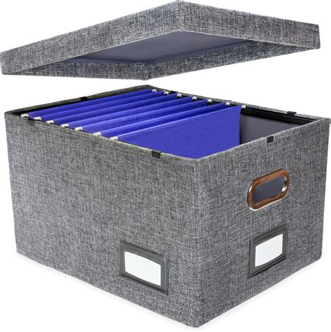 Amazon Com New And Improved Collapsible Hanging File Storage