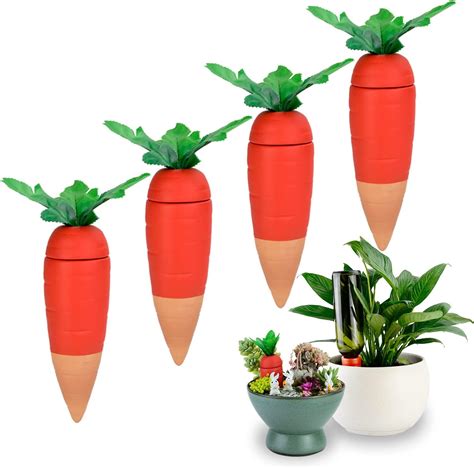 Amazon Com Plant Self Watering Spikes Self Watering Stakes For Vacation Outdoor Indoor Plant