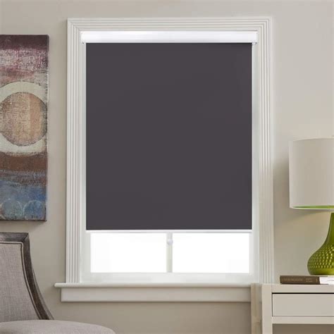 Amazon.com: Pull Down Blinds Cordless 100% Blackout Roller Shade For Home & Office 38X72, Grey ...