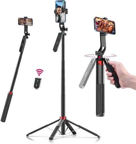 Amazon Com Ulanzi Ma09 Extendable Phone Tripod 71 Amp Quot Selfie Stick Phone Vlog Tripod Stand