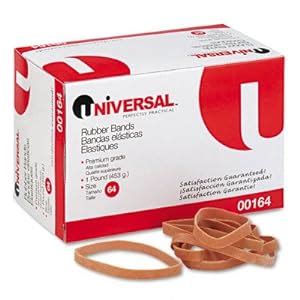 Amazon Com Universal 00164 Rubber Bands Size 64 3 1 2 X 1 4 320 Bands 1Lb Pack Unv00164