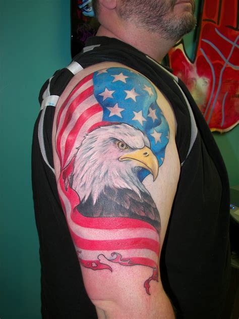 American Eagle Tattoo Sleeve