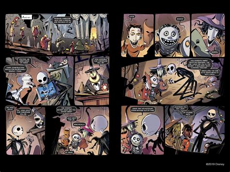 Amp 39 The Nightmare Before Christmas Amp 39 Official Graphic Novel Retelling Now Available Bloody Disgusting