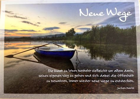 Amp Quot Neue Wege Amp Quot Und Weitere Aphorismen Von Jochen Mariss Zitate Gedanken