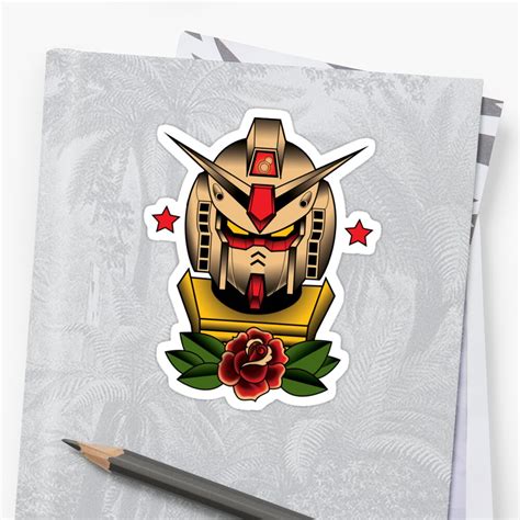 Amp Quot Rx 78 2 Tattoo Amp Quot Sticker For Sale By Wjapple Redbubble