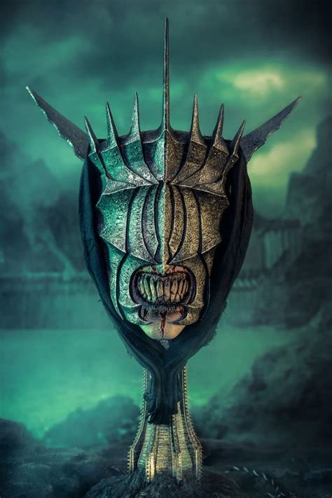 Amp Quot The Mask Of Sauron Amp Quot Mask By Lolworld Redbubble