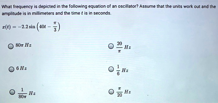 Amplitude Formula Definition Amplitude Equation Examples