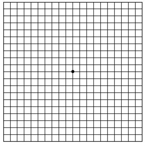 Amsler Grid Test