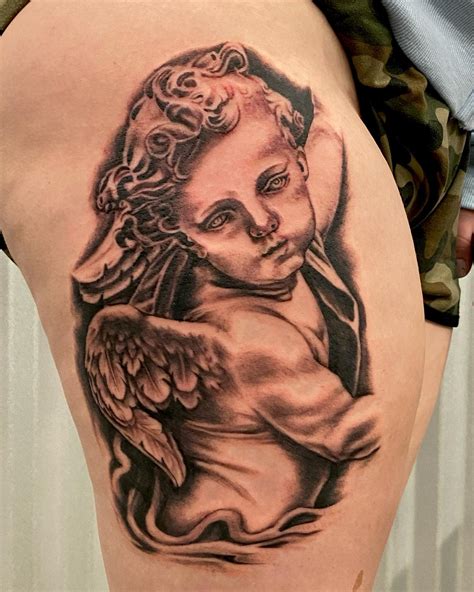 Angel Tattoo Design Ideas Images Angel Tattoo Tattoos Cherub Tattoo