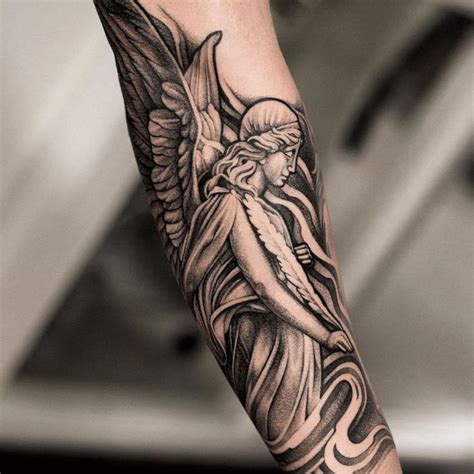 Angel Tattoo Designs For Guys