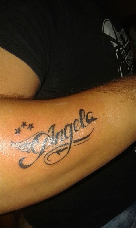 Angela Tattoo Designs to Inspire Your Next Ink