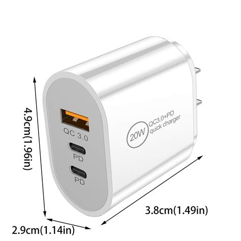 Angled Wall Charger for Easy Device Access