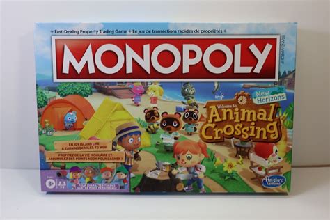 Animal Crossing Monopoly New Horizons Edition New Sealed Official Board