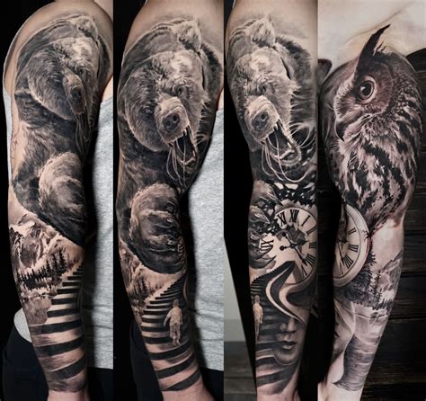 7 Animal Sleeve Tattoo Designs to Inspire You