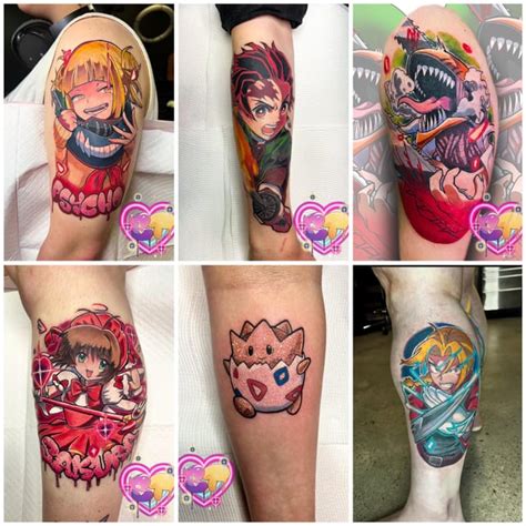 Anime Tattoo Artist From Newcastle Au R Animetattoos