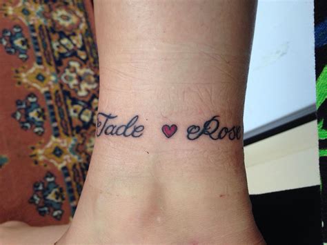 8 Ankle Tattoo Name Designs to Inspire You