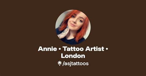 Annie Tattoo Artist London Instagram Tiktok Linktree