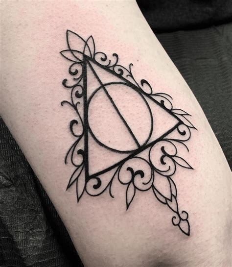 Another Harry Potter Tattoo Design Deathly Hallows R Tattoodesigns