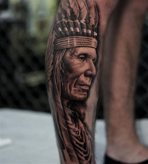 Apache Indians Tattoos